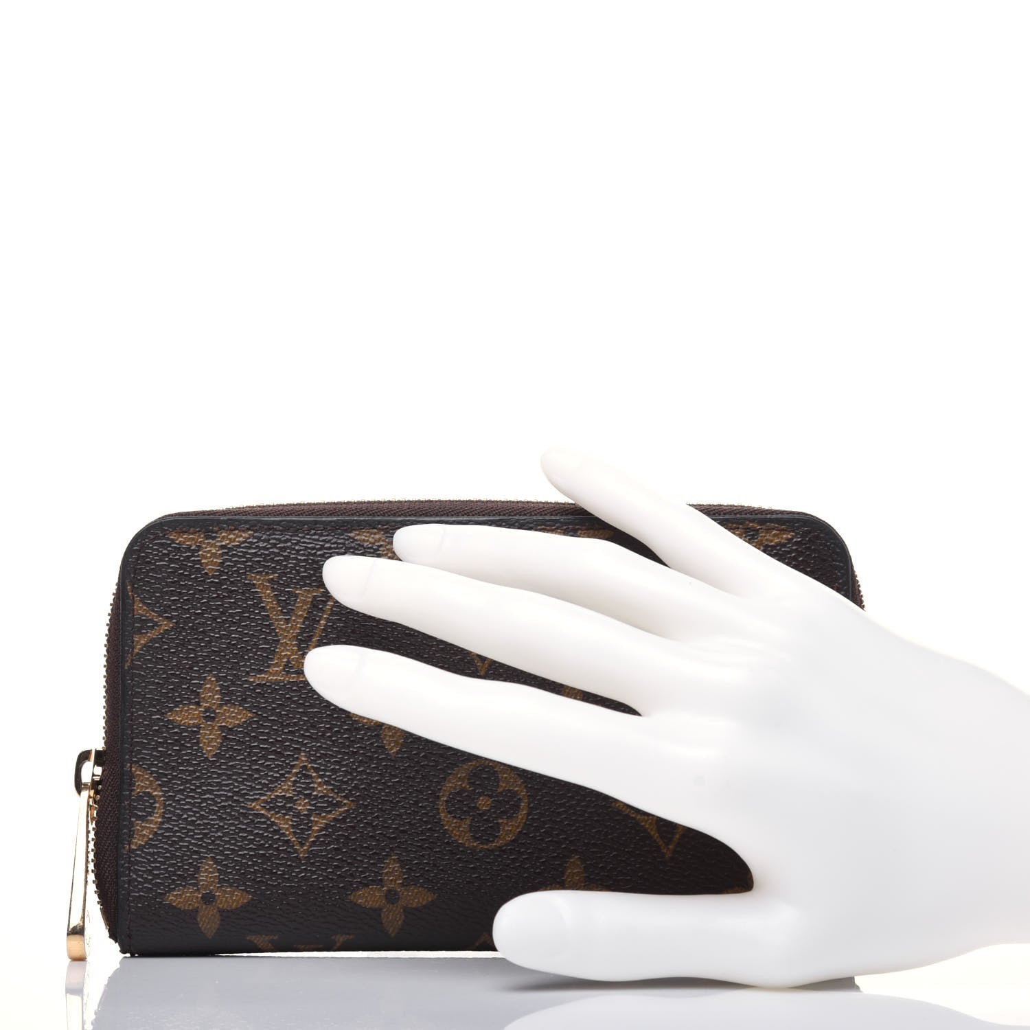 Louis Vuitton Monogram Zippy Compact Wallet 2 of 14