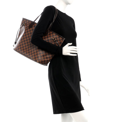 Louis Vuitton Damier Ebene Neo Neverfull MM 2 of 15