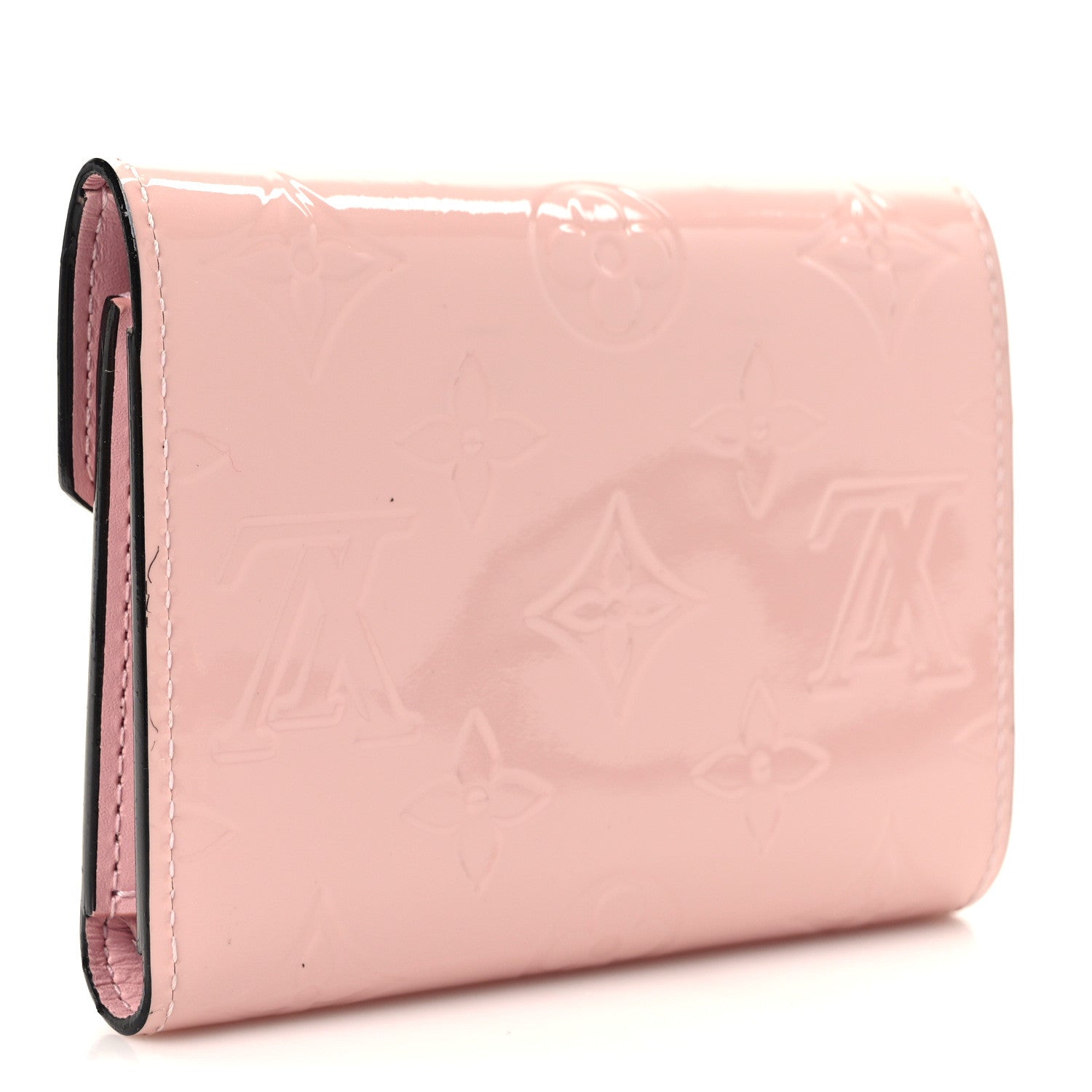 Louis Vuitton Vernis Victorine Wallet Rose Ballerine 3 of 9