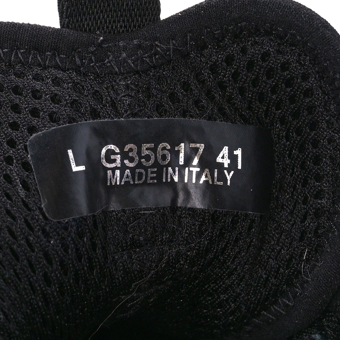 Fabric Suede Calfskin CC Sneakers 41 Blue Black Dark Green