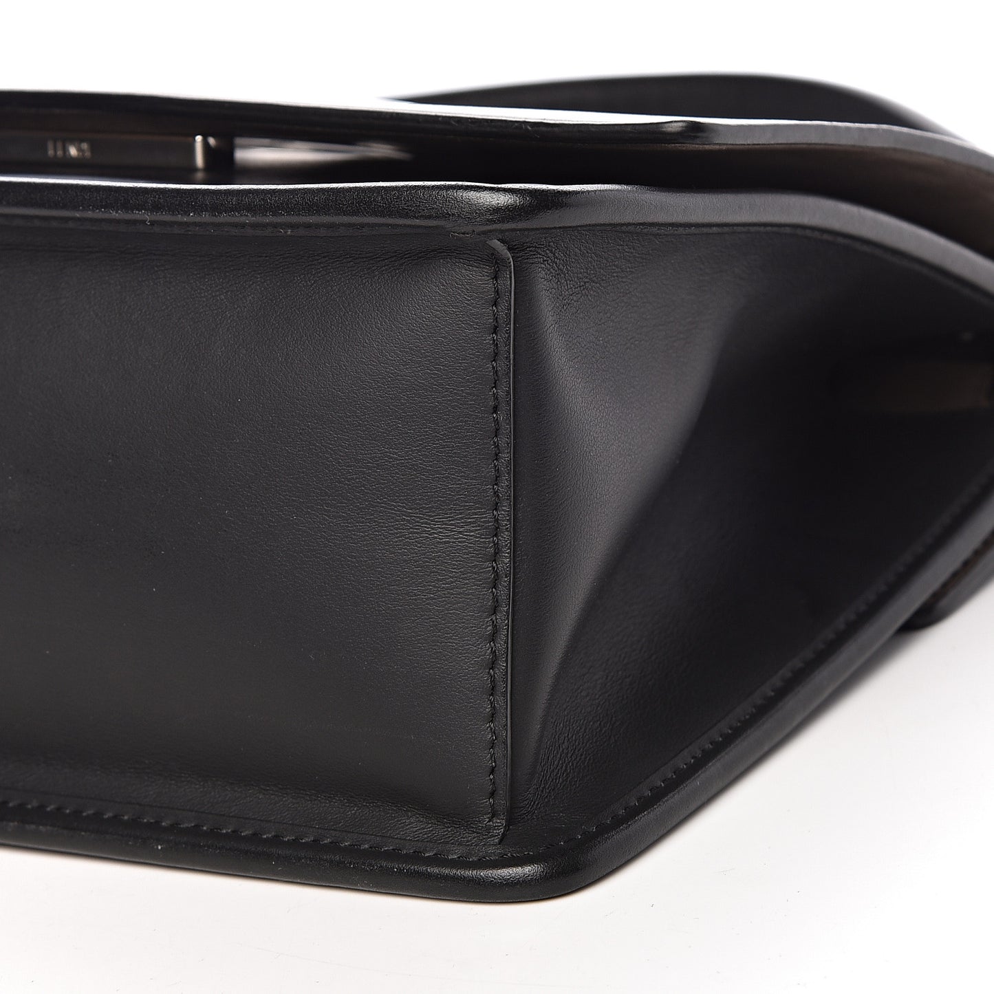 Vitello Century Opaco F is Fendi Kan I Shoulder Bag Black