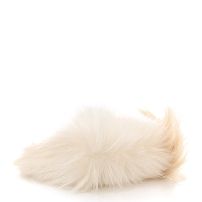 Givenchy Faux Fur XS Lock Antigona Shoulder Bag White 4 of 9