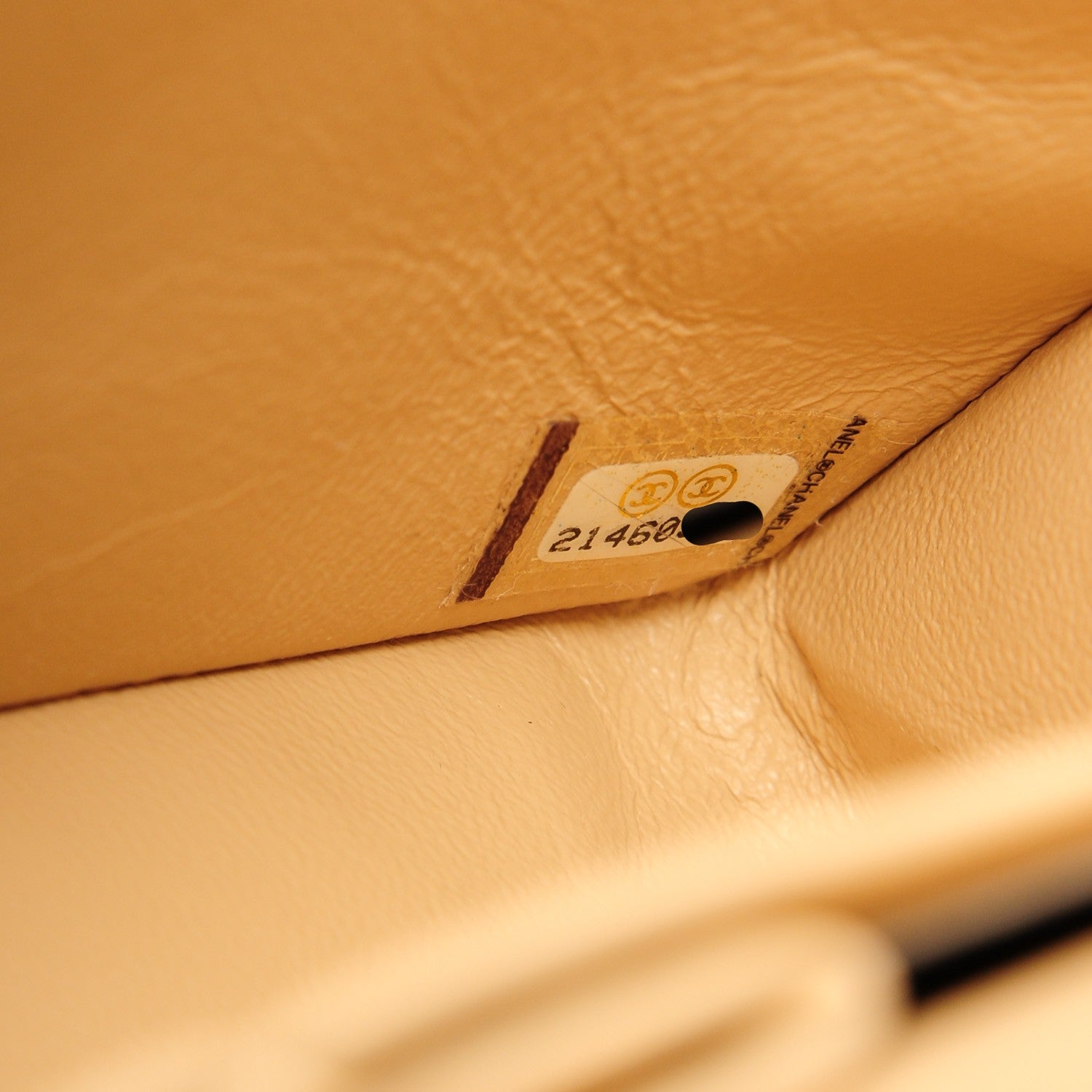 Chanel Caviar Quilted Medium Double Flap Beige Clair 8 of 8