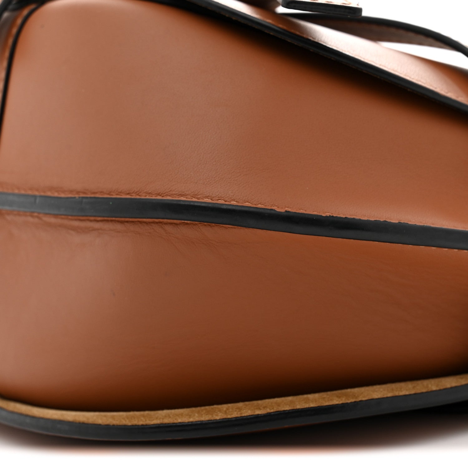 Loewe Calfskin Jacquard Small Gate Dual Bag Tan 10 of 11