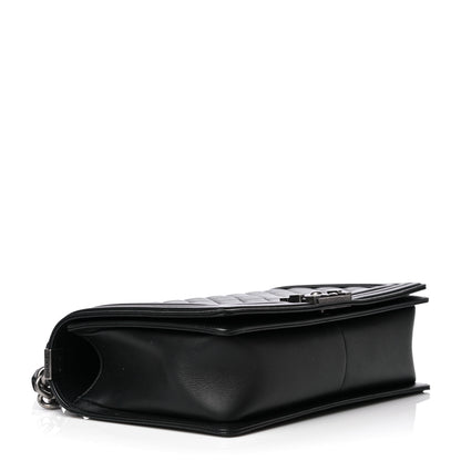 Chanel Calfskin Quilted New Medium Boy Flap Black 4 of 12