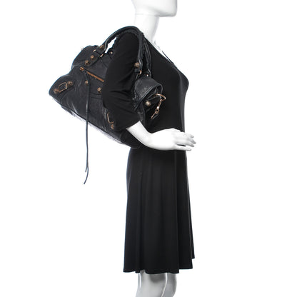Balenciaga Agneau Giant 21 Rose Gold Hardware City Black 3 of 11