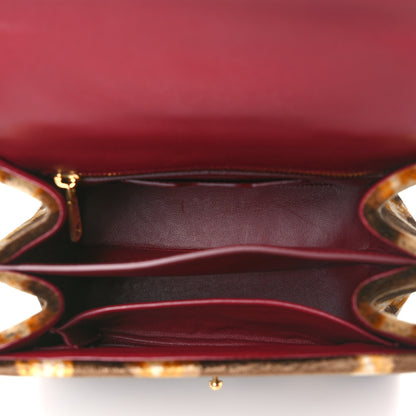 Dolce & Gabbana Velvet Giraffe Printed Welcome Satchel Multicolor 5 of 8