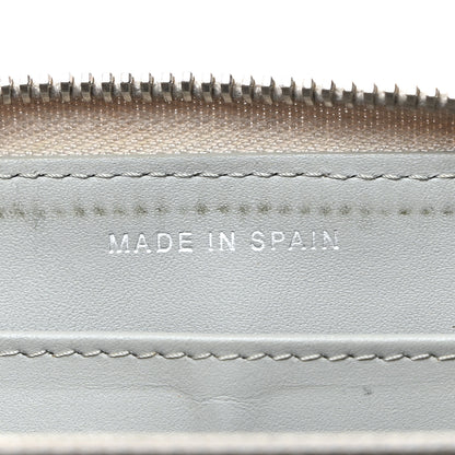 Chanel Caviar Quilted Large Gusset Zip Around Wallet Grey 6 of 12