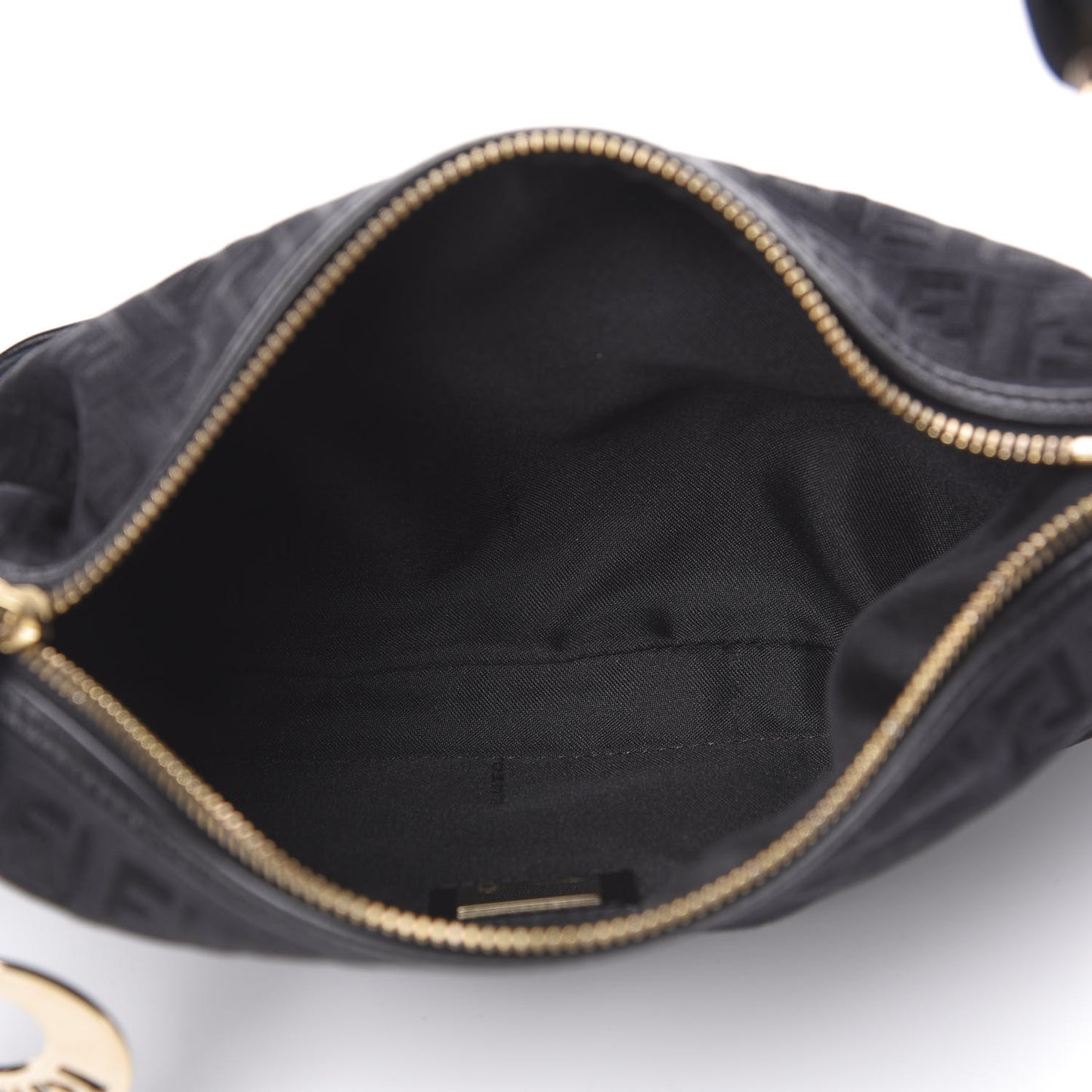 Zucchino Cuoio Small Chef Pocket Shoulder Bag Black