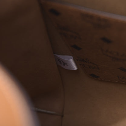 MCM Visetos Medium Luisa Hobo Cognac 7 of 10