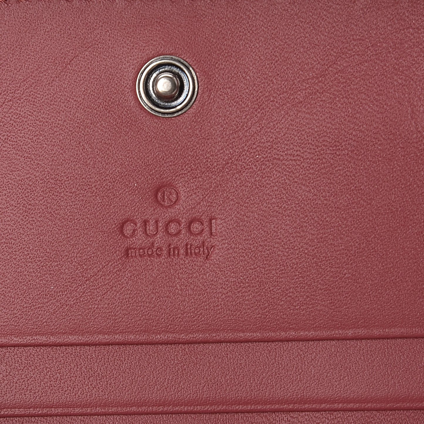 GG Supreme Monogram Blooms Card Case Beige Multicolor Dry Rose
