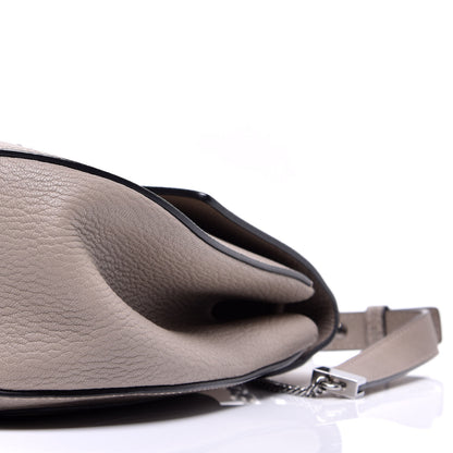 Chloe Grained Lambskin Large Drew Shoulder Bag Motty Grey 8 of 8