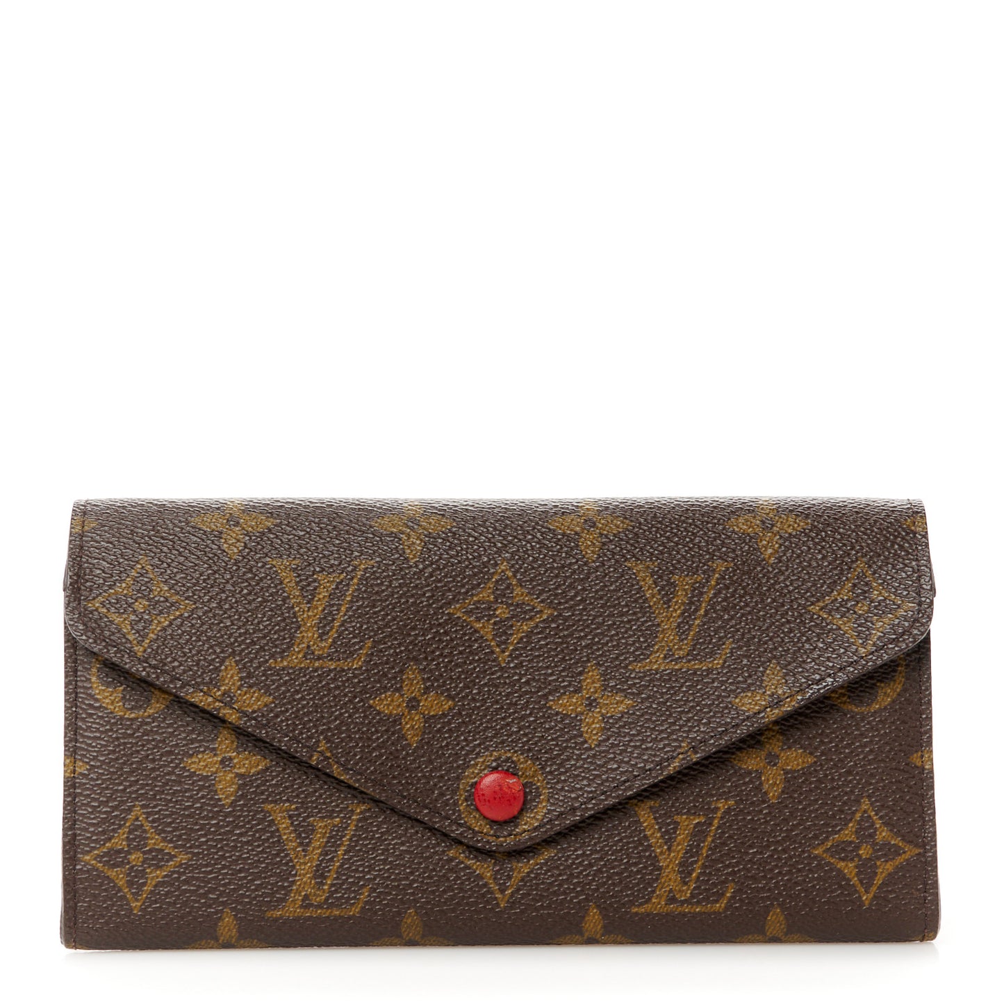 Monogram Josephine Wallet Red