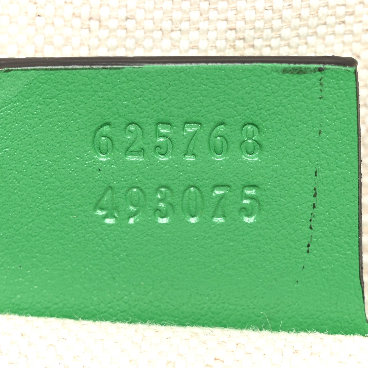 Gucci Calfskin GG Tennis Embossed Duffle Bag New Shamarock 6 of 9