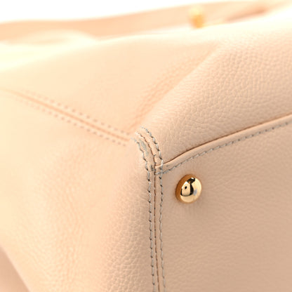 Chanel Calfskin Cerf Executive Shopper Tote Beige 9 of 19