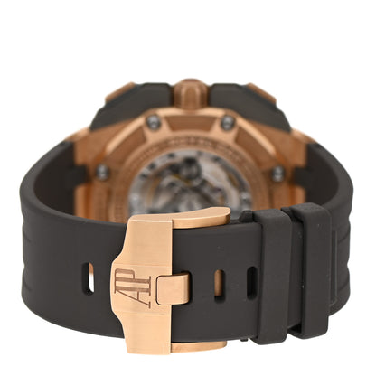 Audemars Piguet 18K Rose Gold Rubber 44mm Michael Schumacher Limited Edition Royal Oak Offshore Chronograph Automatic Watch Grey 26568OM.OO.A004CA.01 3 of 4