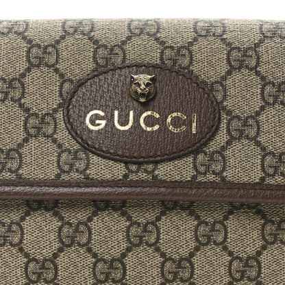 Gucci GG Supreme Monogram Neo Vintage Web Belt Bag Brown 8 of 10