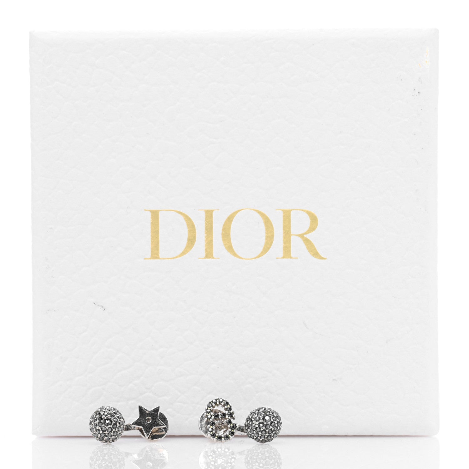 Christian Dior Crystal Star CD Mise En Dior Tribal Earrings 5 of 5