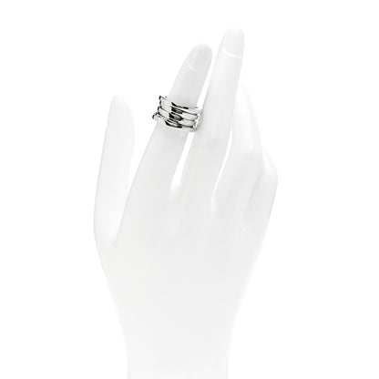 Bulgari 18K White Gold B.Zero1 Four-Band Ring 48 4.5 2 of 5