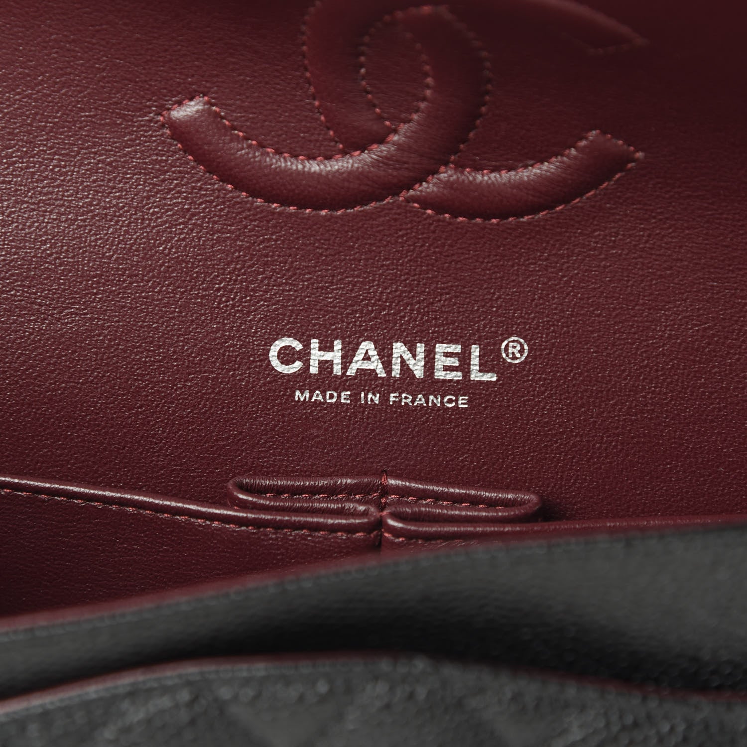 Chanel Caviar Quilted Medium Double Flap Black 6 of 13