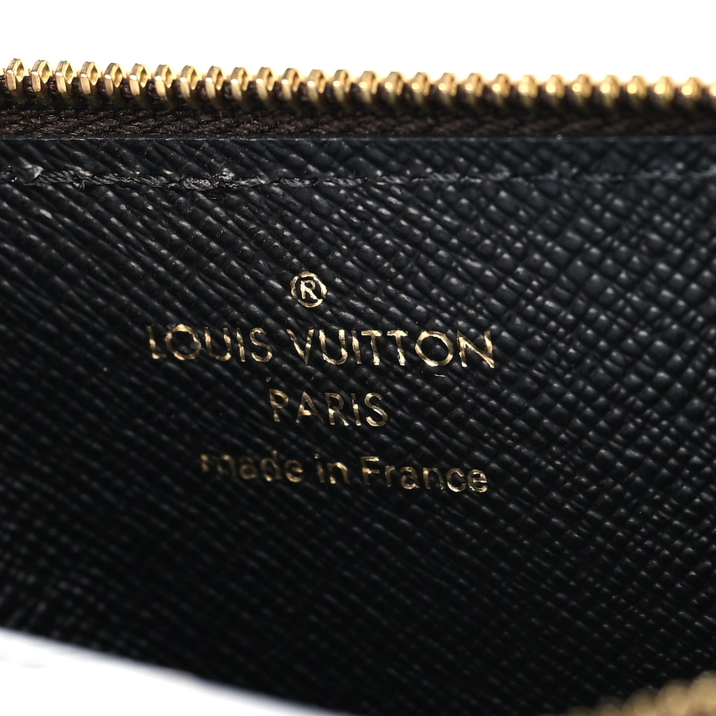 Monogram Recto Verso Card Holder Black