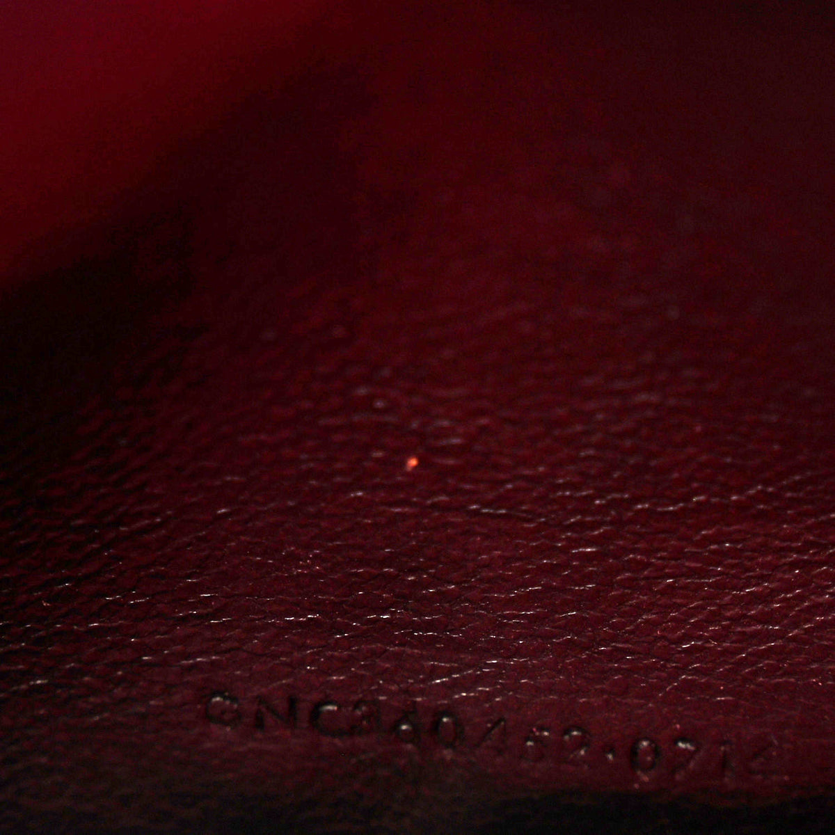 Saint Laurent Grain De Poudre Matelasse Chevron Monogram Chain Wallet Bubblegum 8 of 14