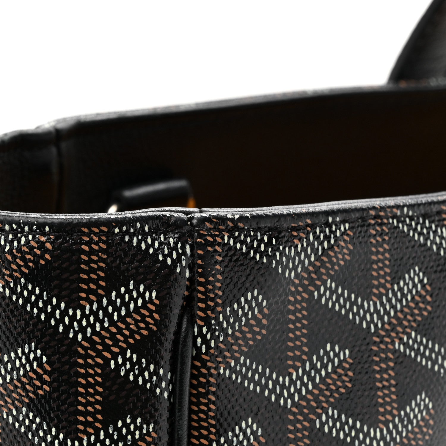 Goyard Goyardine Voltaire III Tote Black 17 of 24