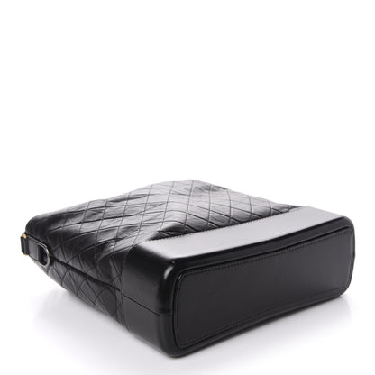 Chanel Aged Calfskin Quilted Maxi Gabrielle Hobo Black 4 of 10