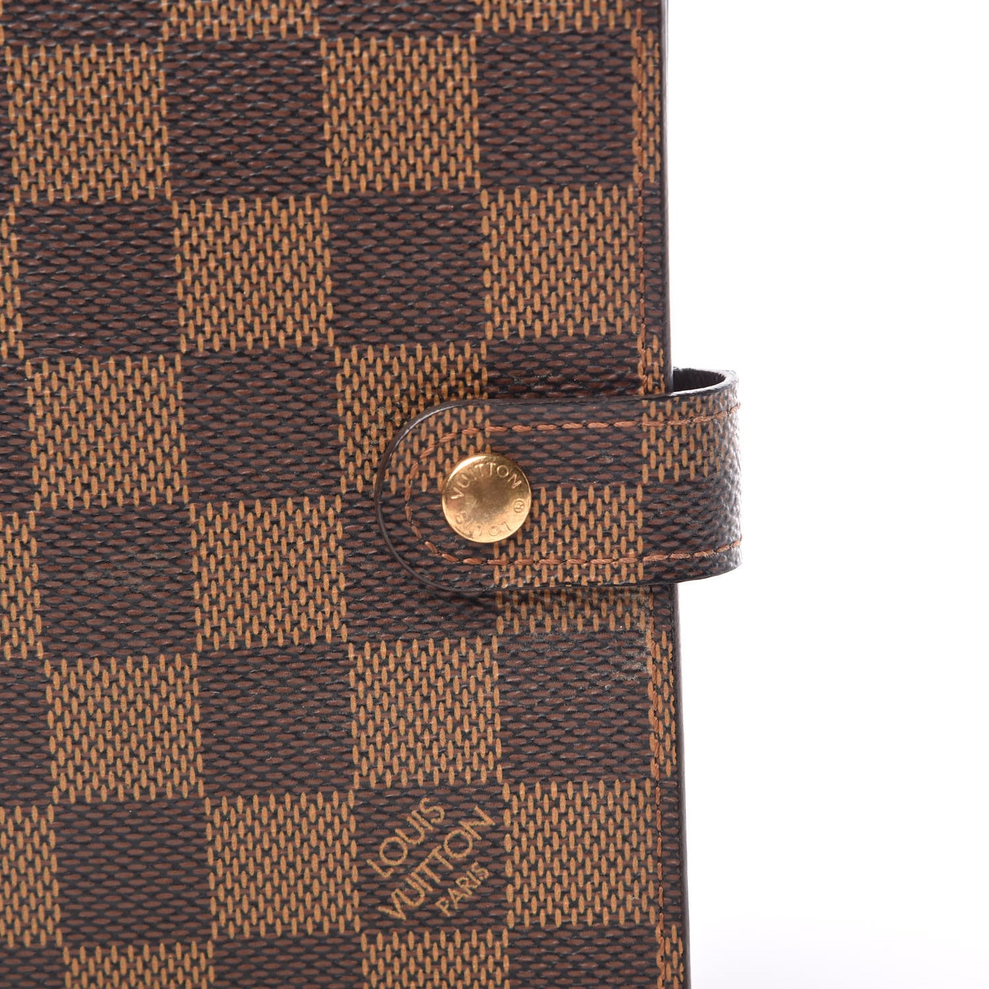 Damier Ebene Small Ring Agenda Cover