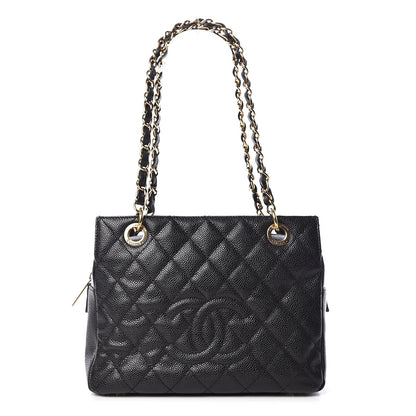 Chanel Caviar Quilted Petit Timeless Tote PTT Black 1 of 10