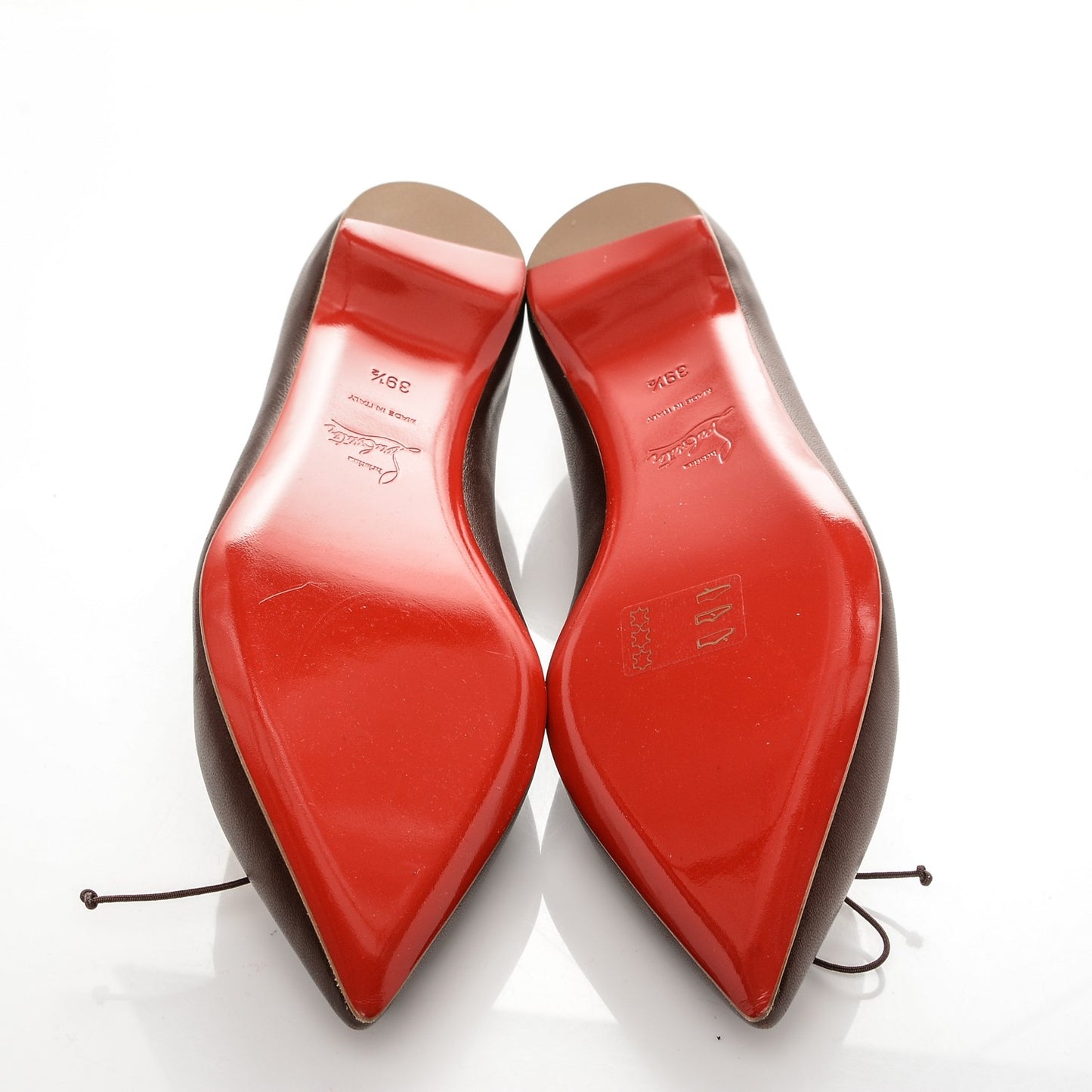 Nappa Solasofia Toudou Flats 39.5 Nude 7