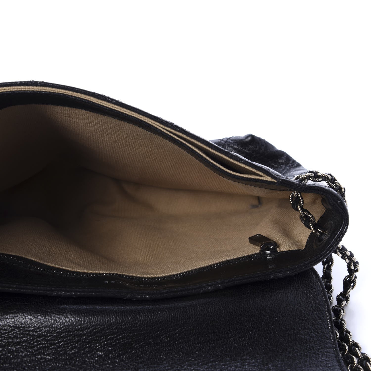 Marc Jacobs Lacquered Lambskin Baroque The Large Single Flap Black 5 of 13