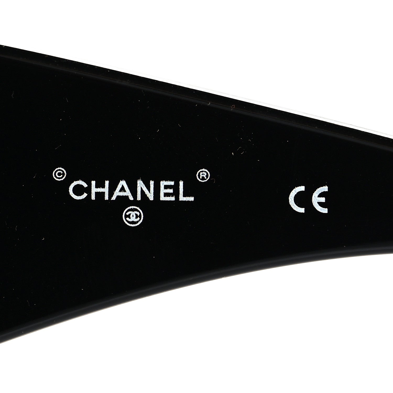 Chanel Acetate Shield Runway 71217 Sunglasses Black 5 of 7
