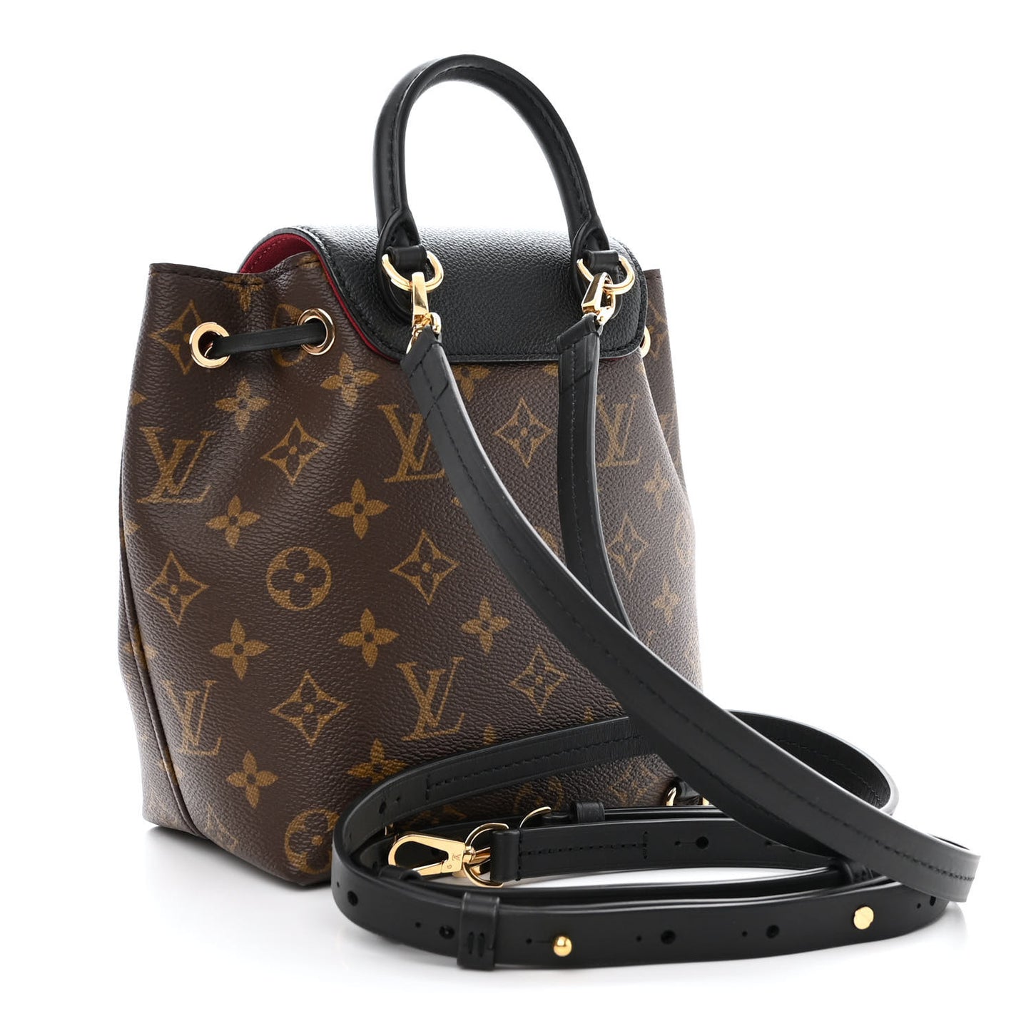 Monogram BB Montsouris NM Backpack Black