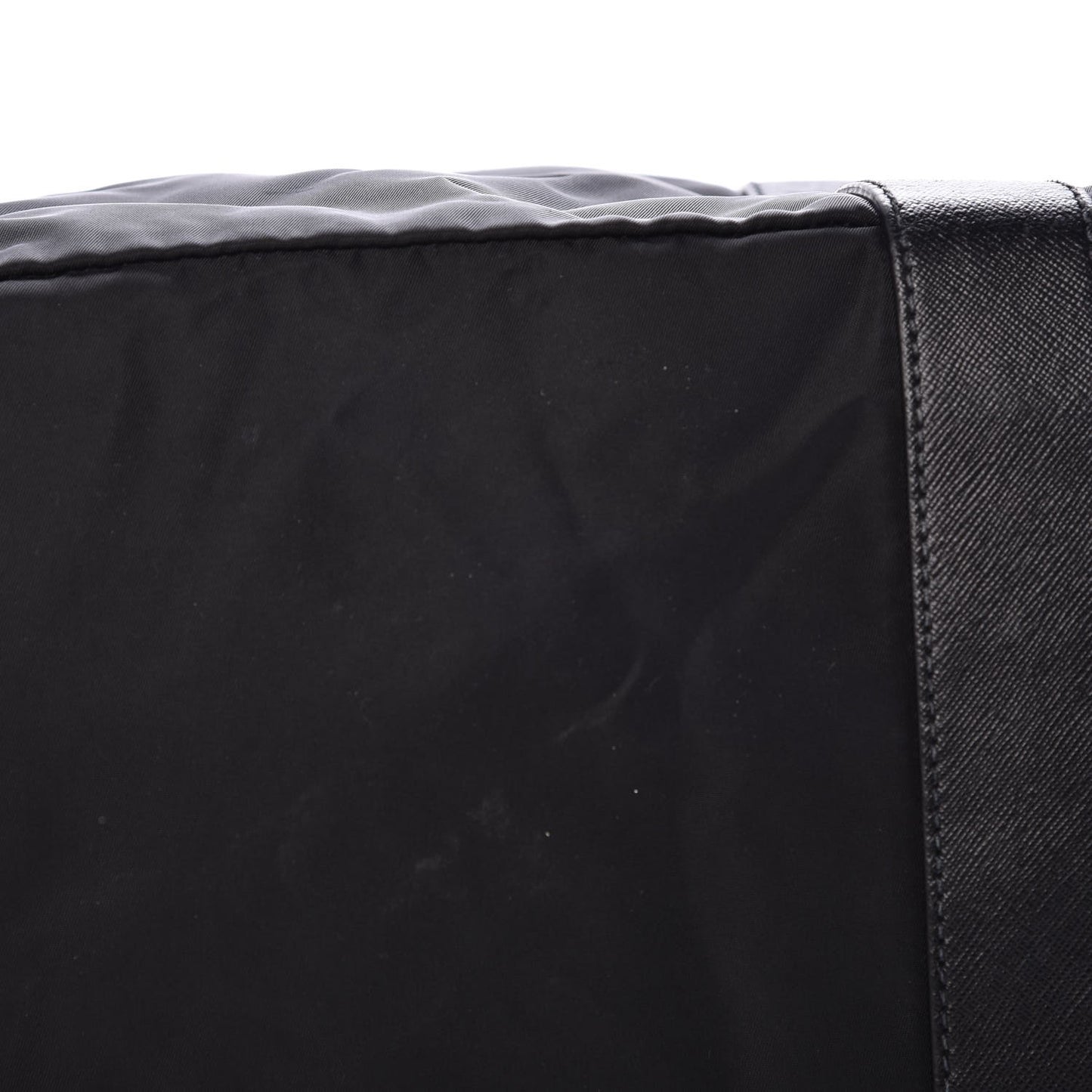 Tessuto Nylon Saffiano Tote Black