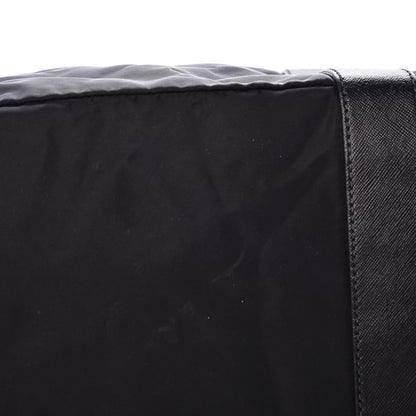 Prada Tessuto Nylon Saffiano Tote Black 7 of 7