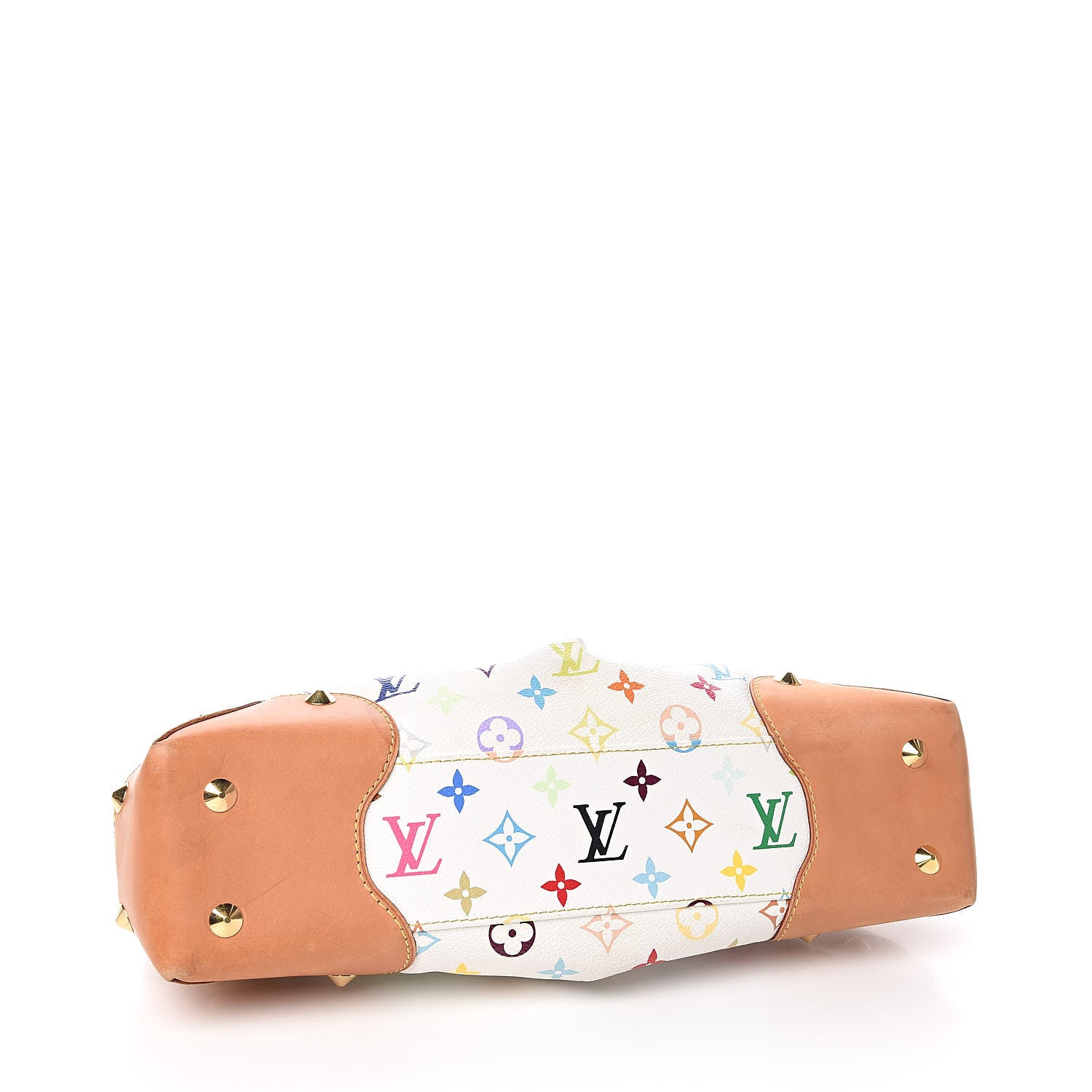 Louis Vuitton Monogram Multicolor Judy MM White 4 of 11