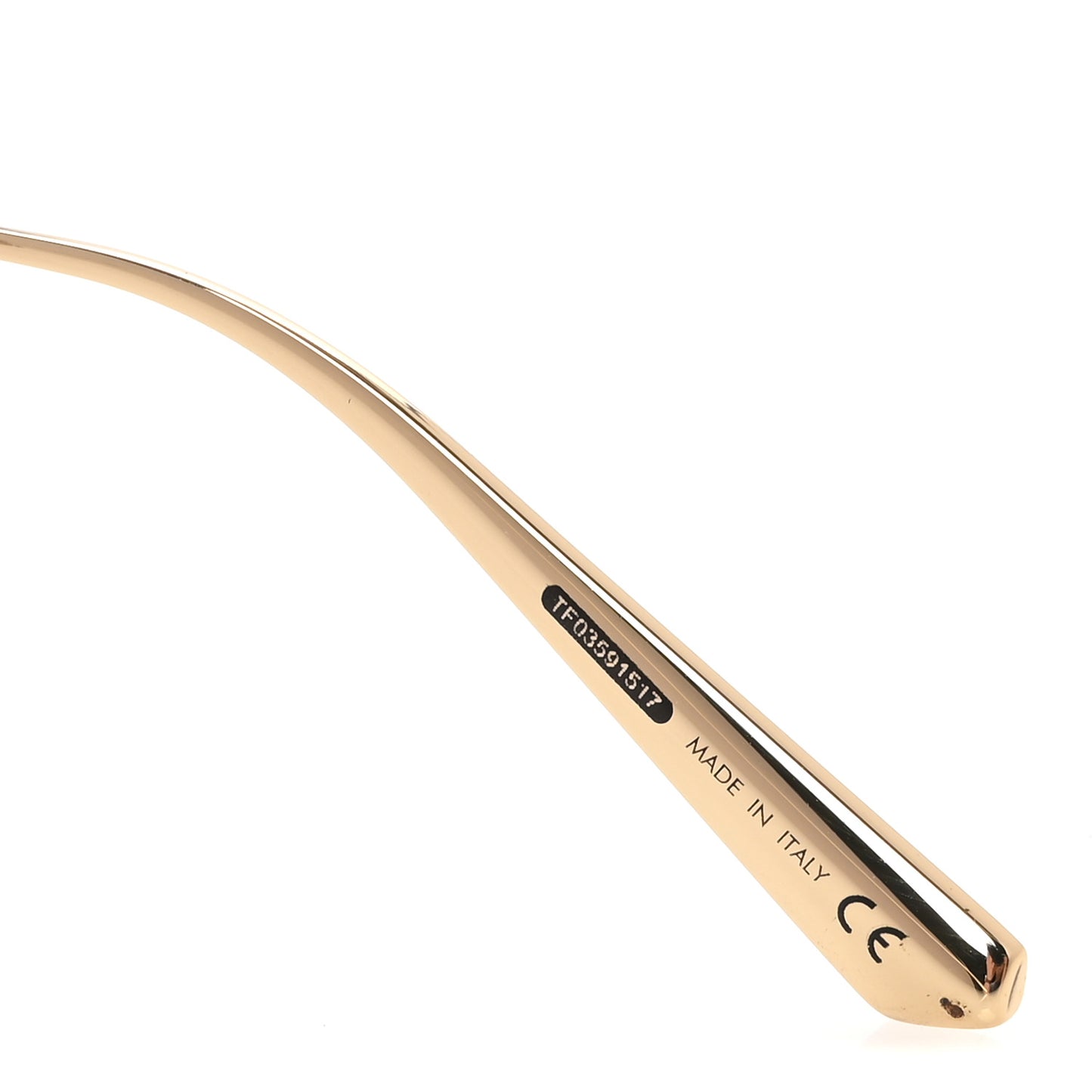 Metal EverDior Square Sunglasses Rose Gold