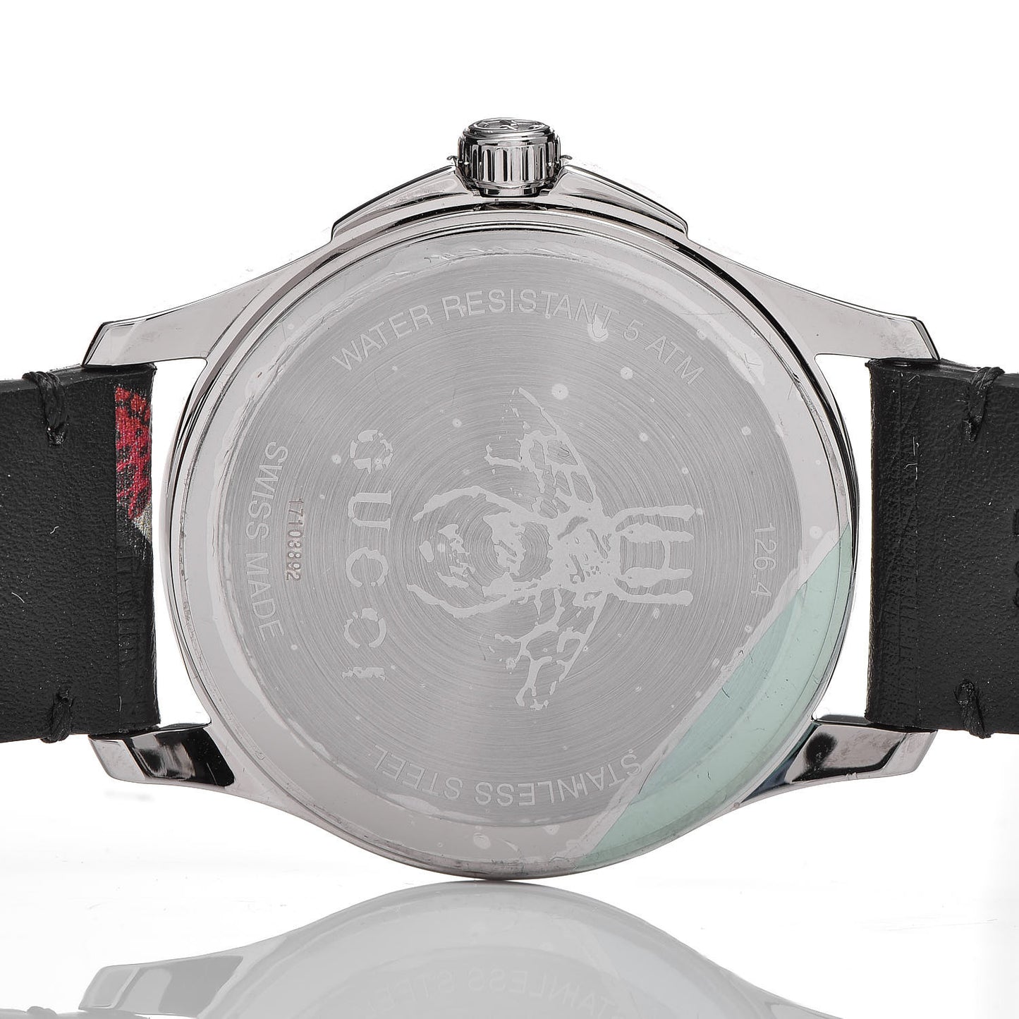 Stainless Steel Calfskin 38mm Le Marche Des Merveilles Snake Quartz Watch Black