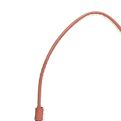 Mansur Gavriel Patent Calfskin Elegant Top Handle Bag Blush 12 of 12