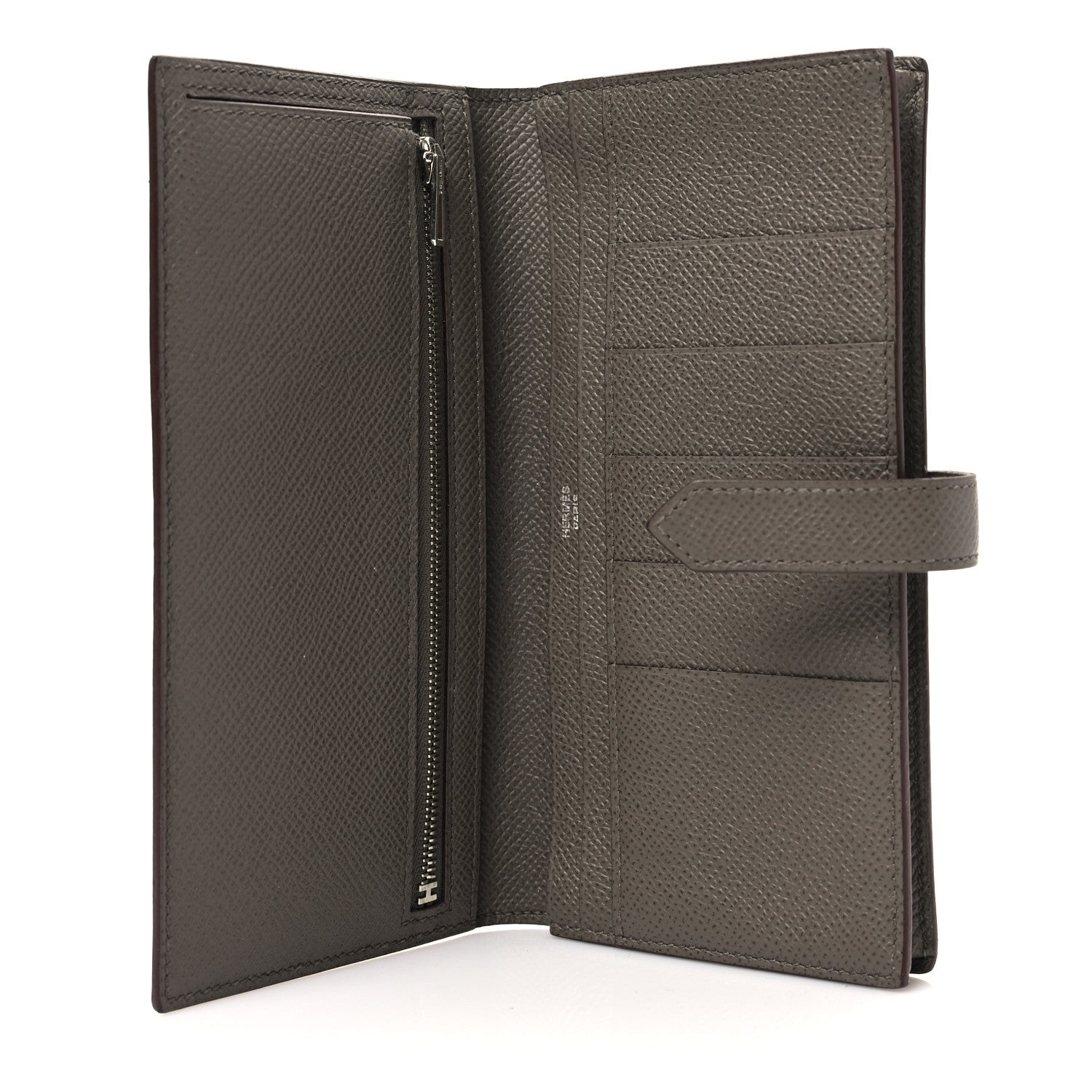 Hermes Epsom Bearn Gusset Wallet Etain 5 of 7