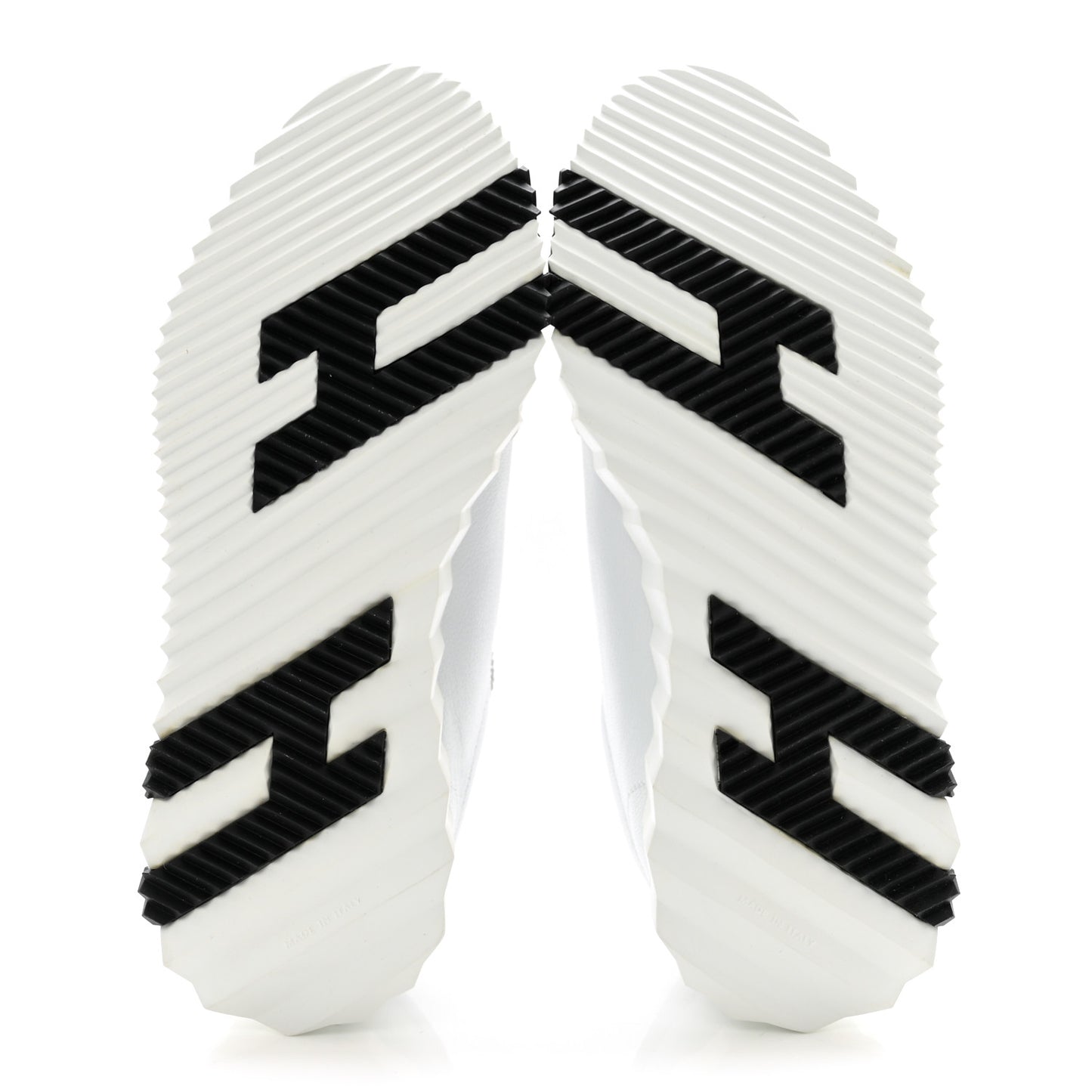 Goatskin Suede Goatskin Bouncing Sneakers 36.5 White Black