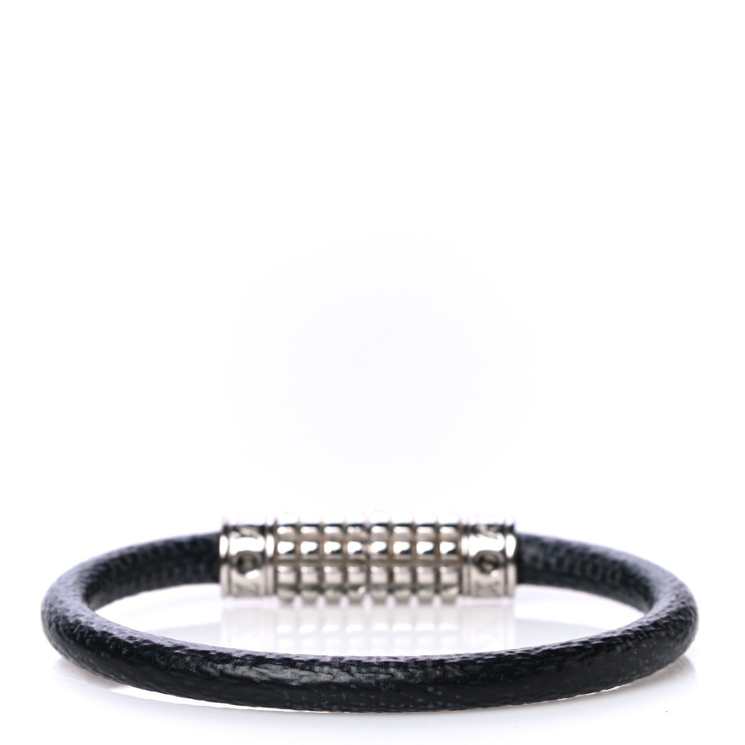 Louis Vuitton Damier Graphite Digit Bracelet 19 4 of 8
