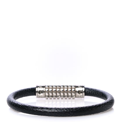Louis Vuitton Damier Graphite Digit Bracelet 19 4 of 8
