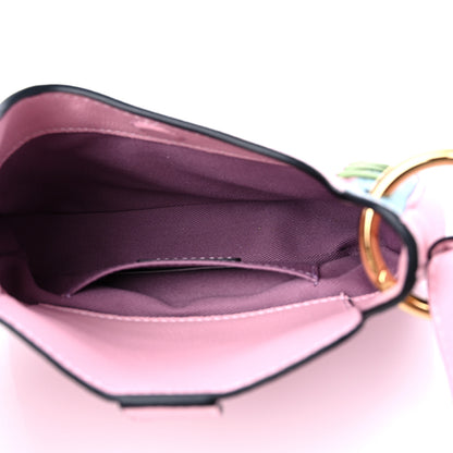 Versace Calfskin Whipstitch Medusa Mini Hobo English Rose 5 of 8