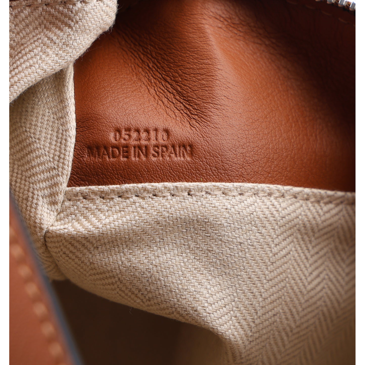 Calfskin Small Puzzle Bag Tan
