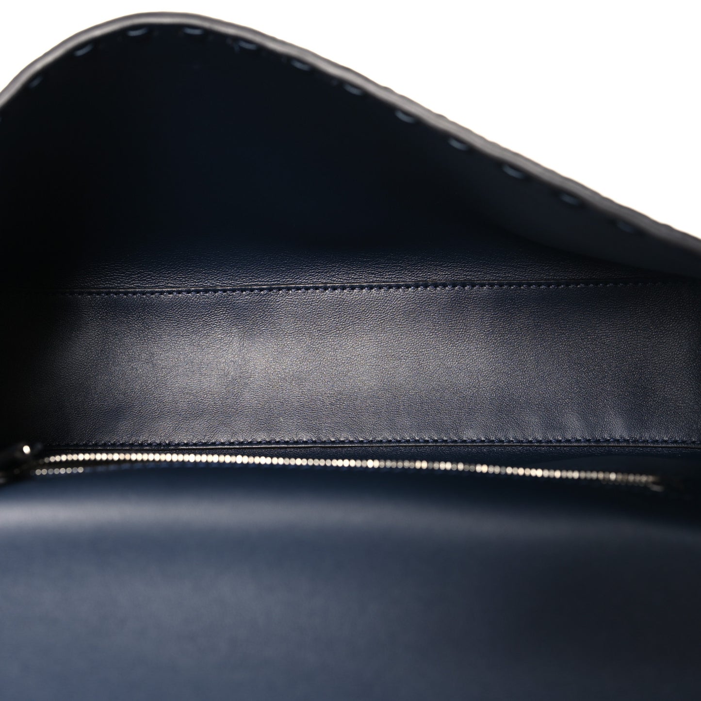 Cuoio Roma Sellerissima Nappa Sintetica Tape Stitch Baguette Notte