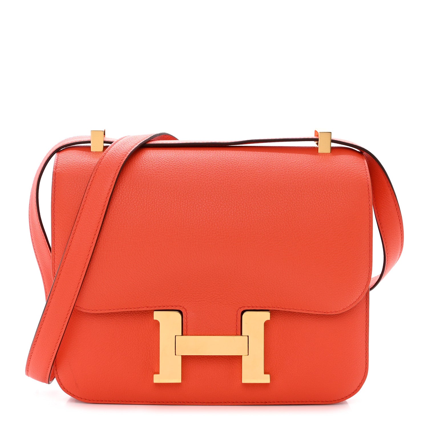 Hermes Evercolor Constance 24 Orange Poppy 1 of 12