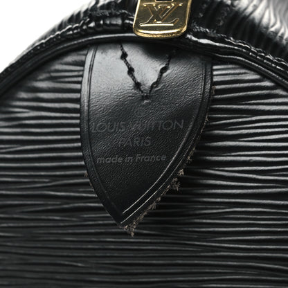 Louis Vuitton Epi Keepall 45 Black 5 of 8