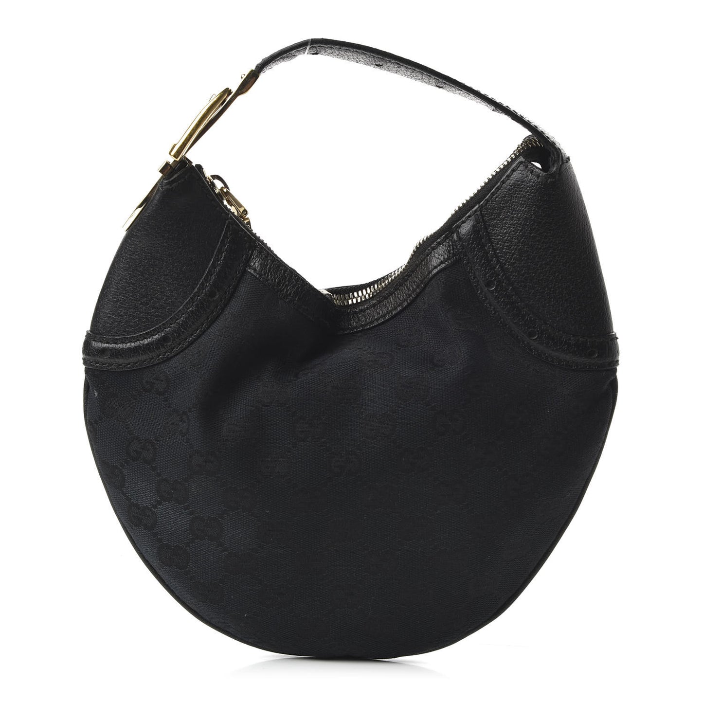 Monogram Hobo Bag Black